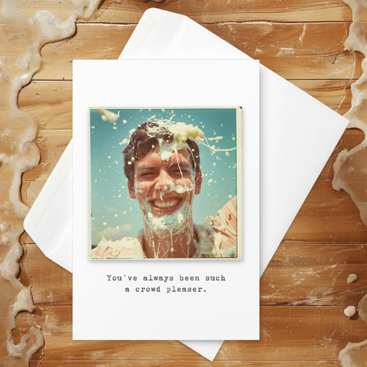 You keep 'em cumming back for more - Greeting card