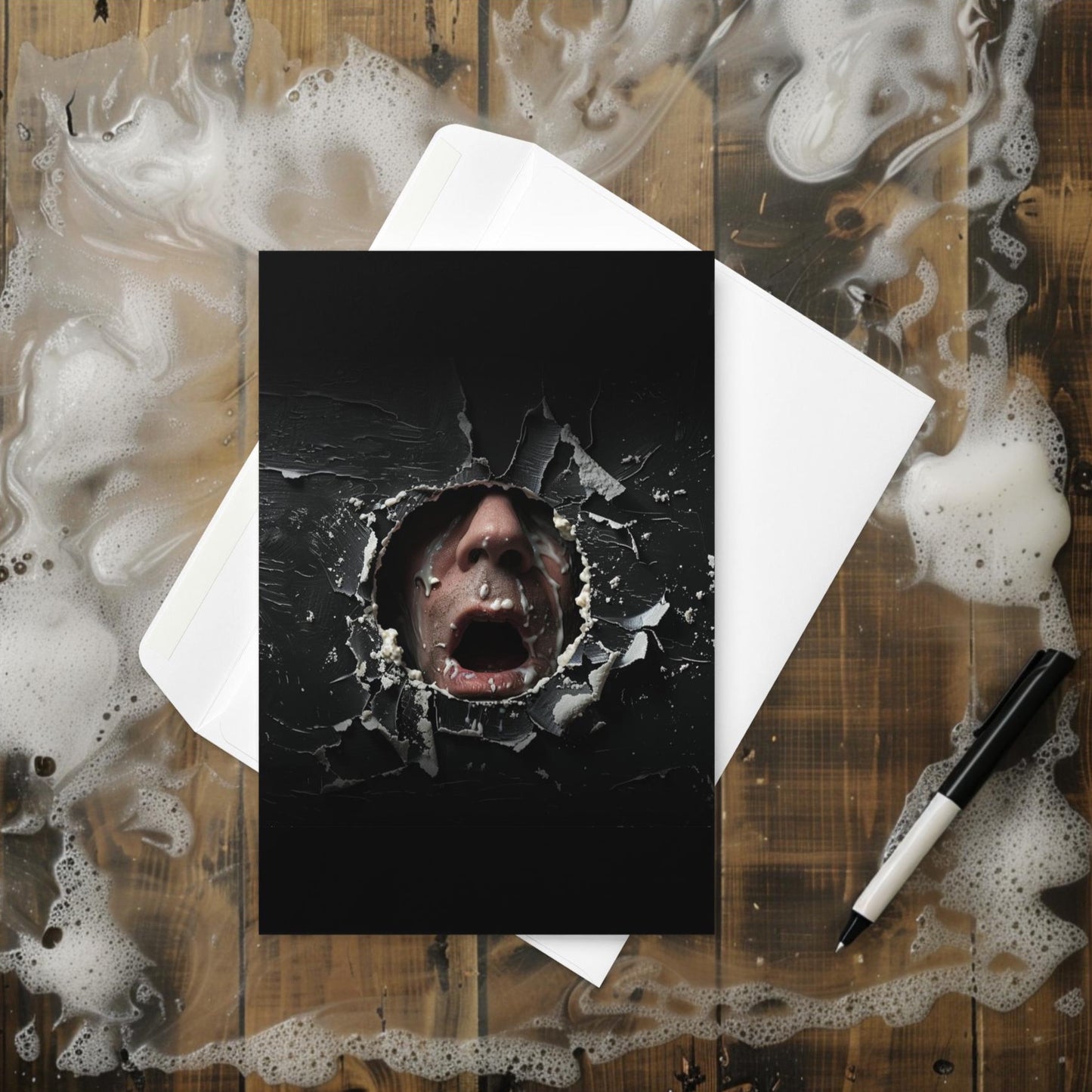 Glory Hole - Greeting card