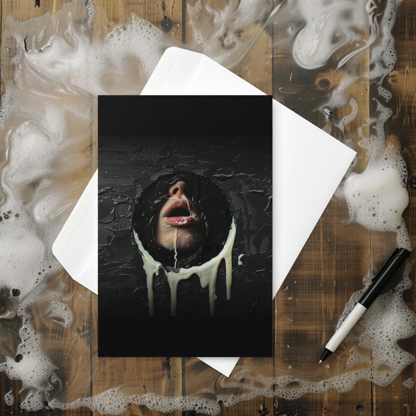 Glory Hole - Greeting card