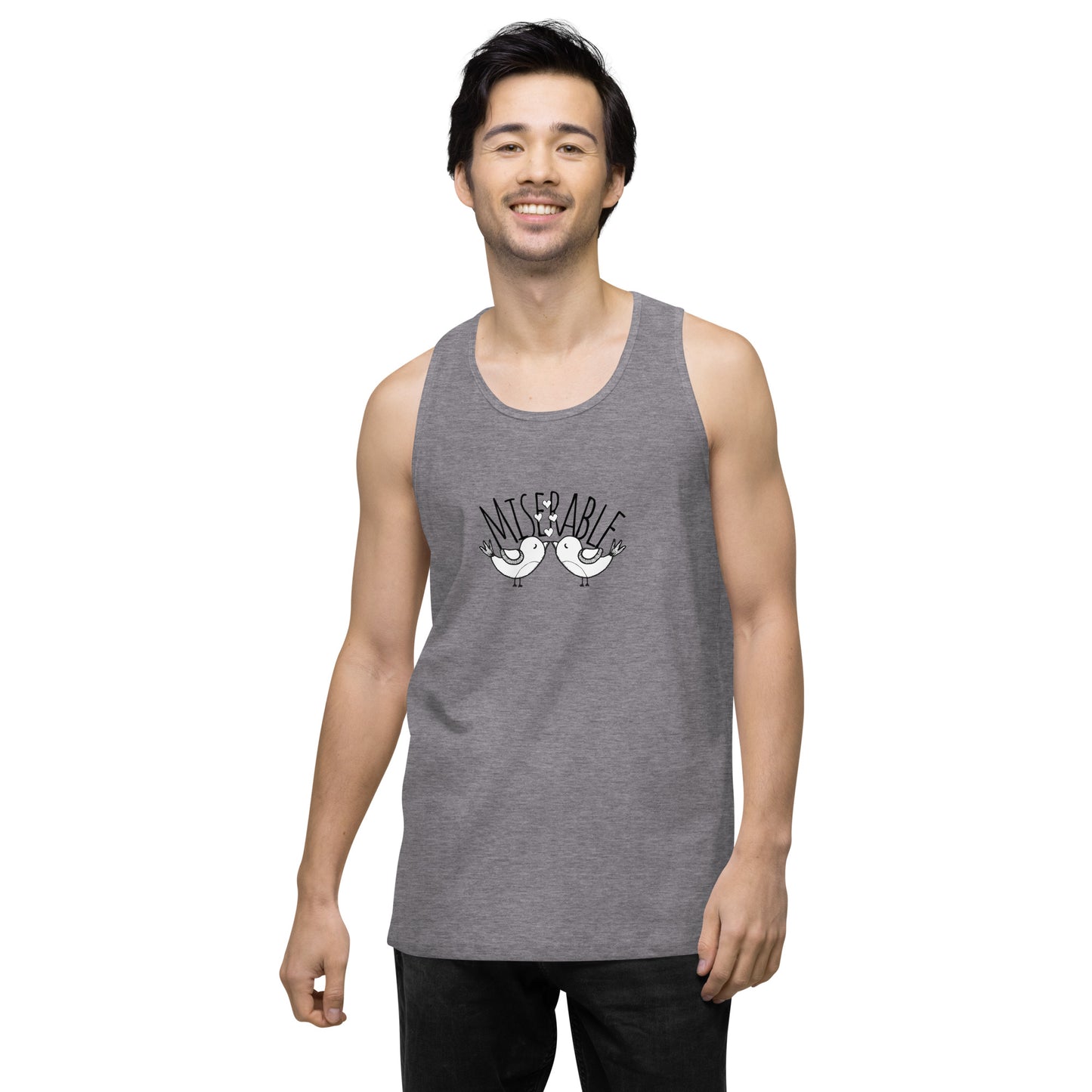 Miserable Love Birds - Unisex premium tank top