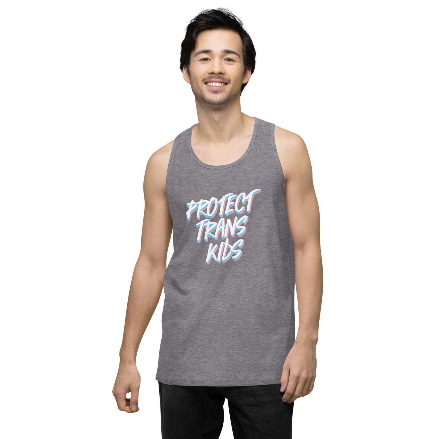 Protect Trans Kids - Men’s premium tank top
