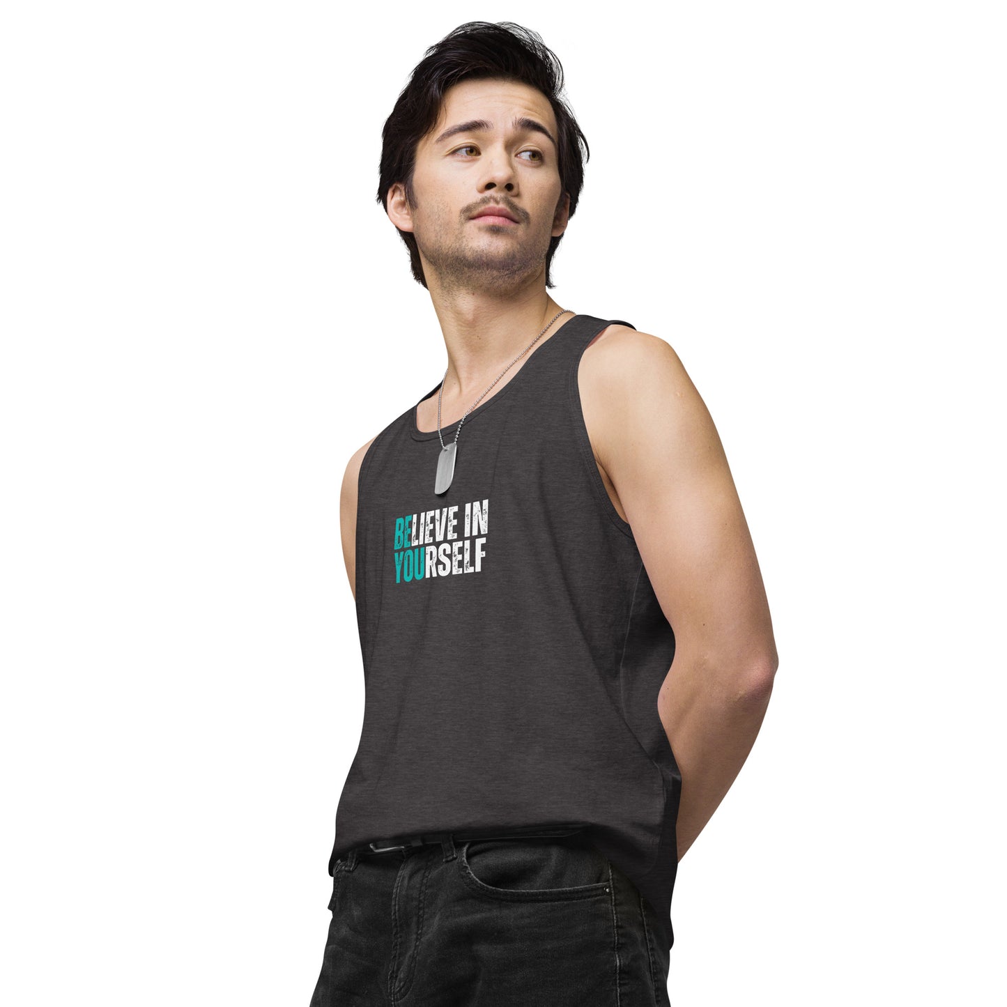 Believe in YOUrself - Unisex premium tank top