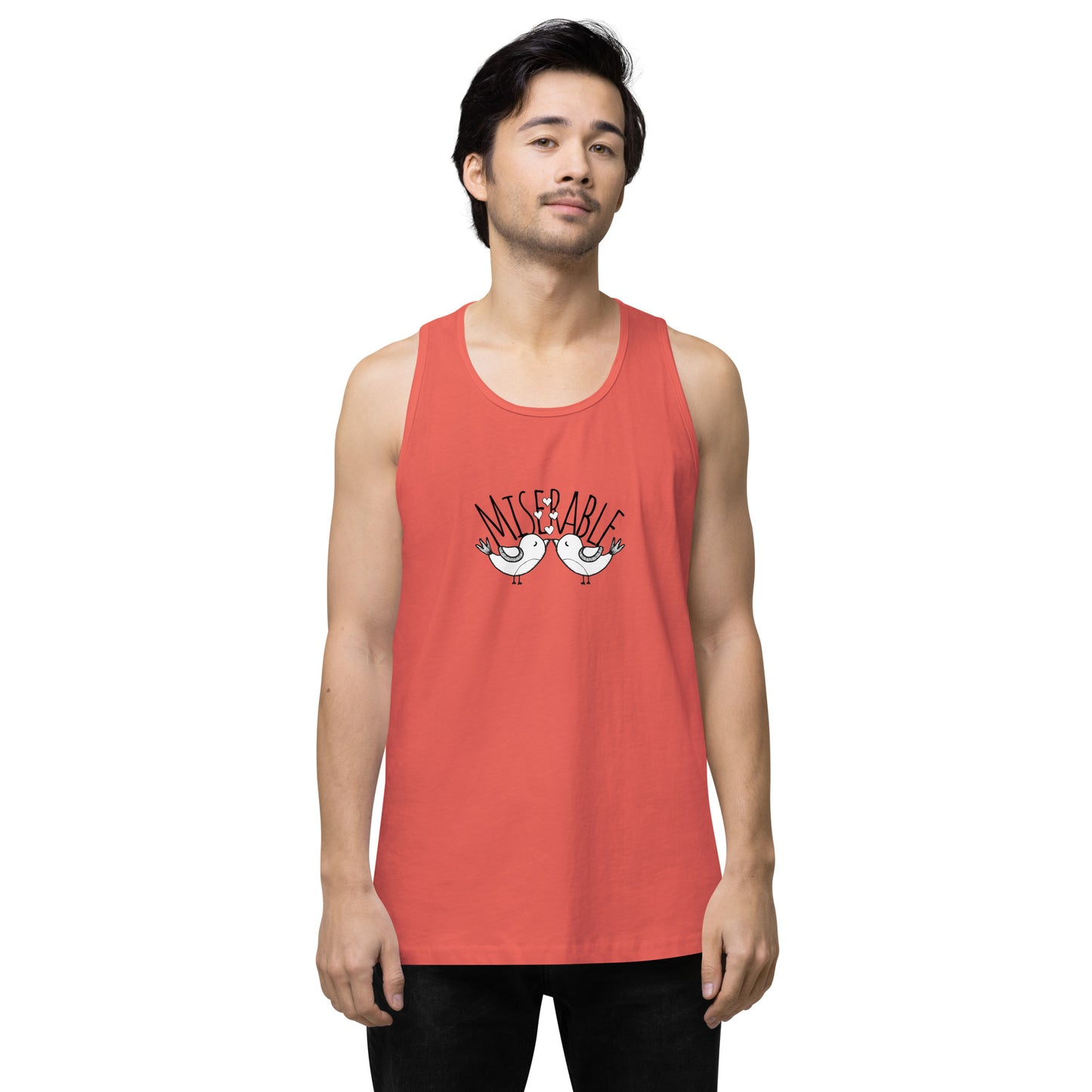 Miserable Love Birds - Unisex premium tank top