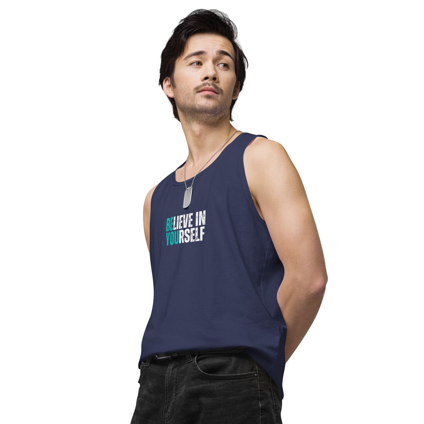 Believe in YOUrself - Unisex premium tank top