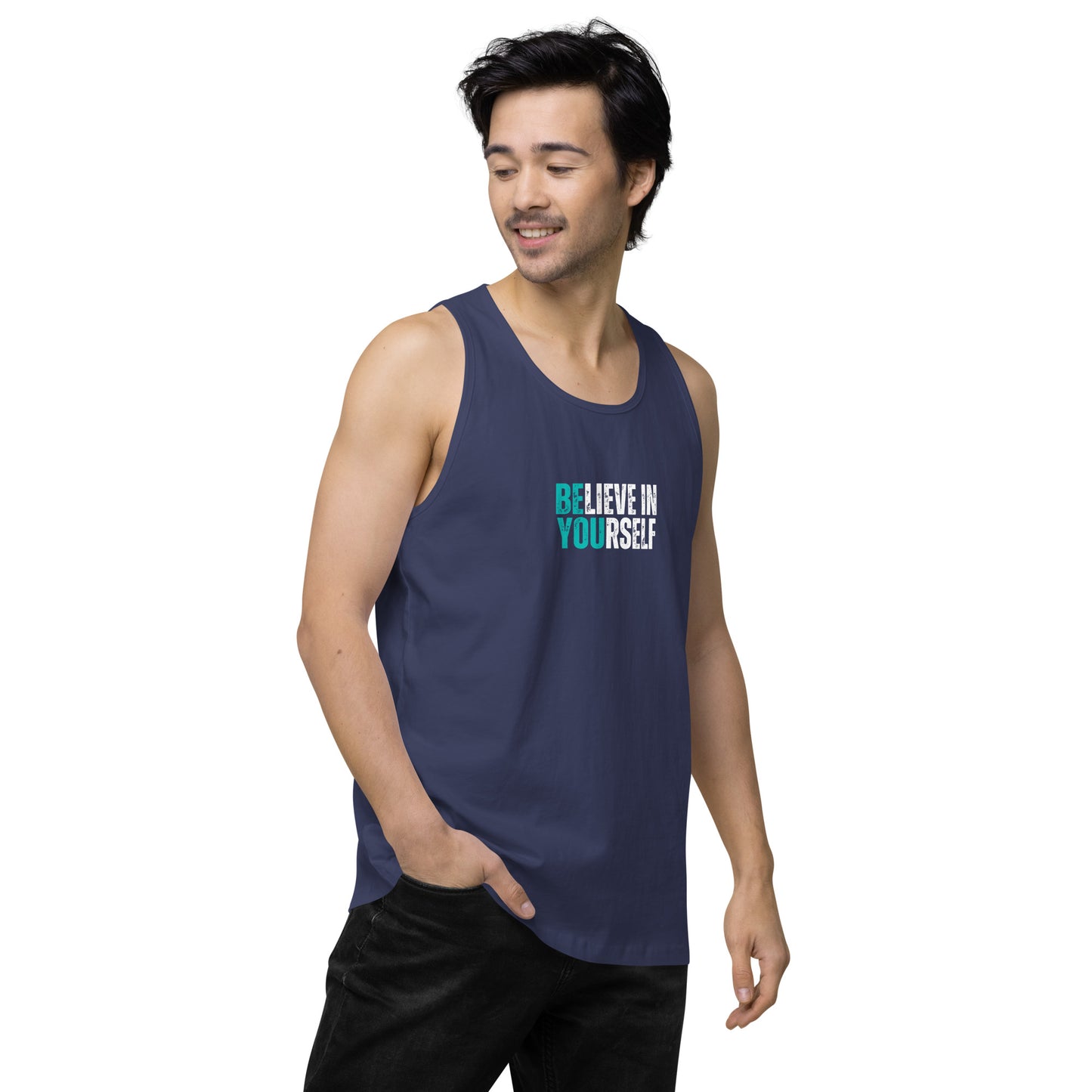 Believe in YOUrself - Unisex premium tank top