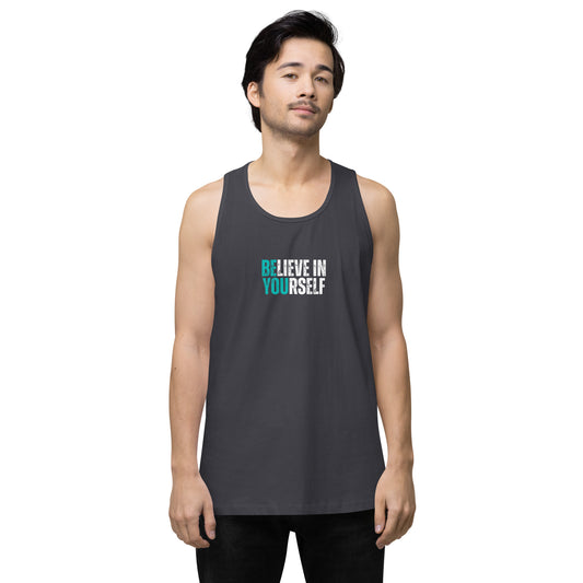 Believe in YOUrself - Unisex premium tank top