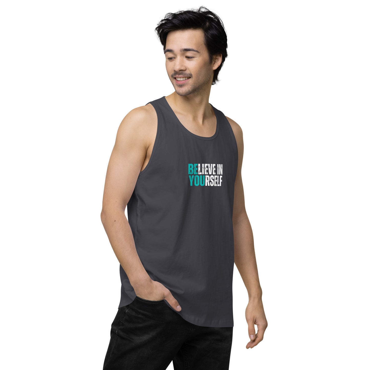 Believe in YOUrself - Unisex premium tank top