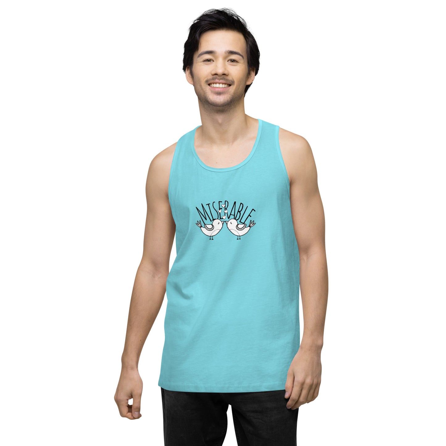 Miserable Love Birds - Unisex premium tank top