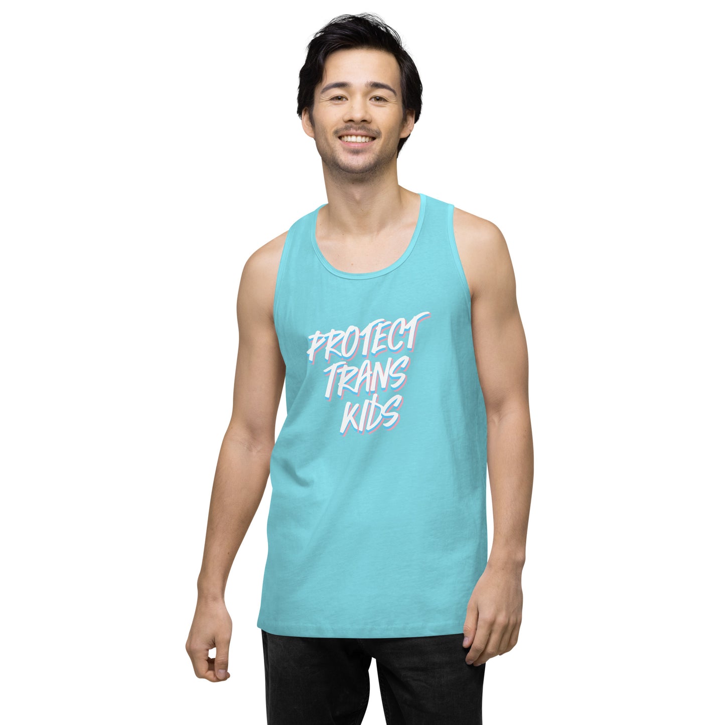 Protect Trans Kids - Men’s premium tank top