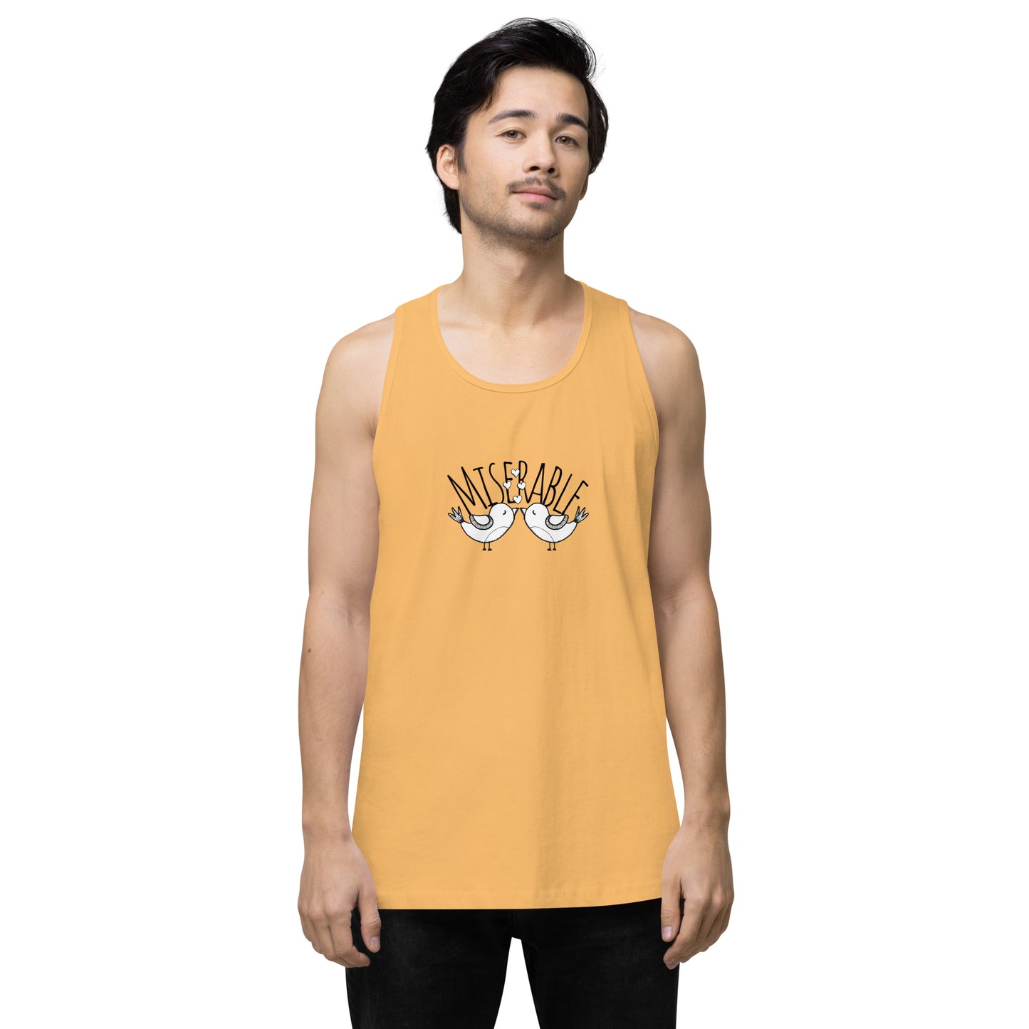 Miserable Love Birds - Unisex premium tank top