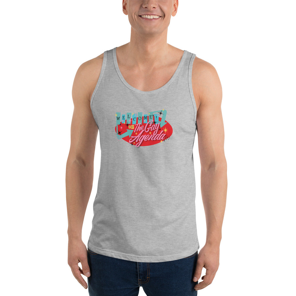 Welcome To The Gay Agenda - Unisex Tank Top