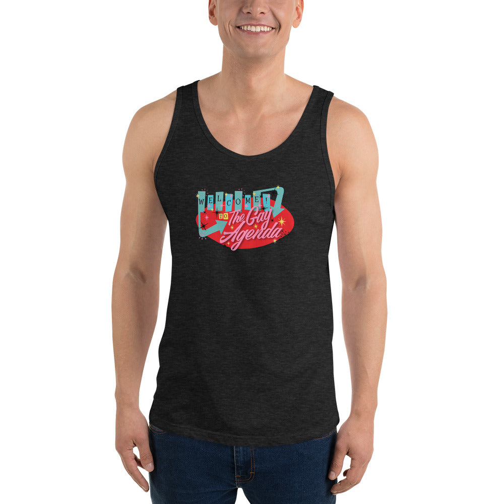 Welcome To The Gay Agenda - Unisex Tank Top