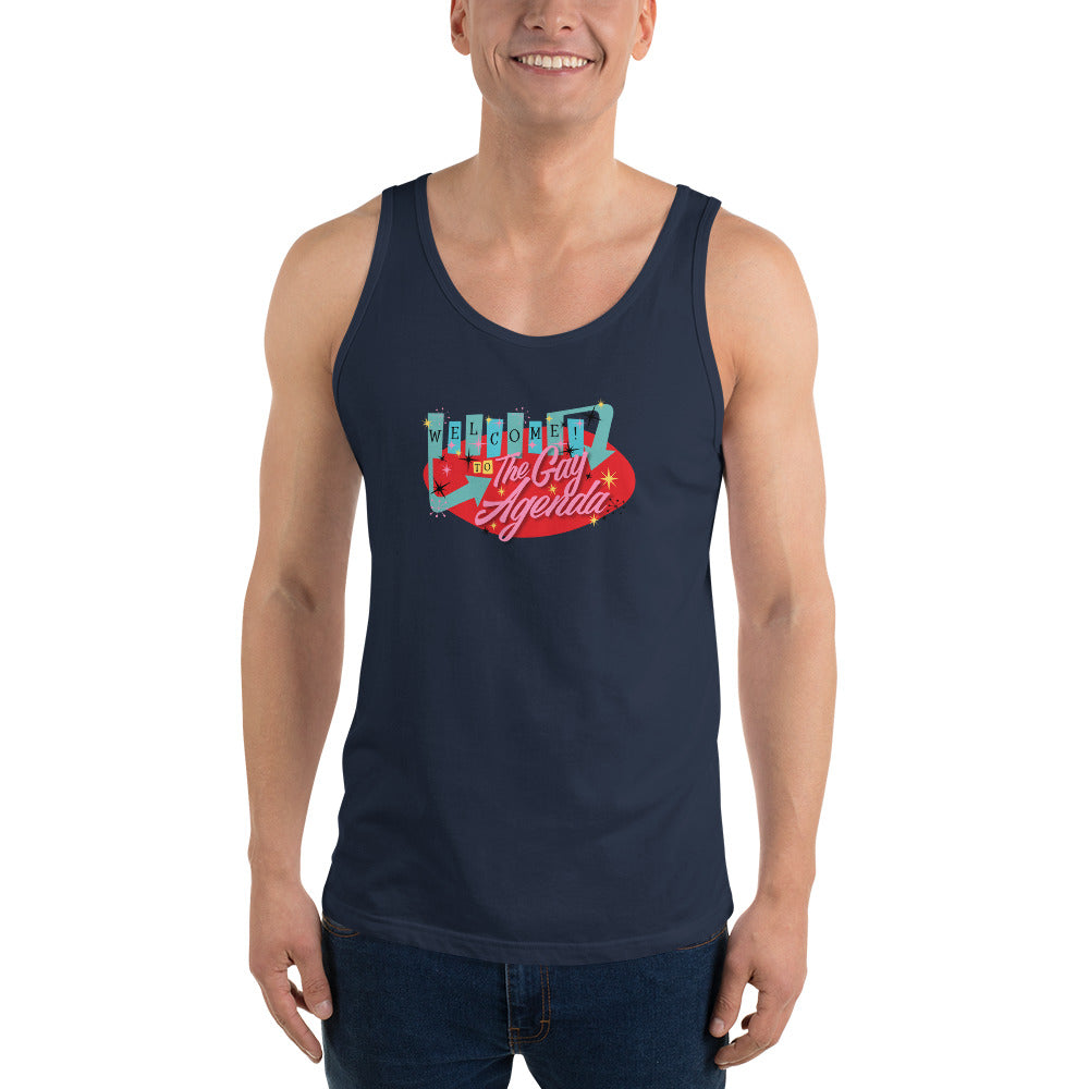 Welcome To The Gay Agenda - Unisex Tank Top