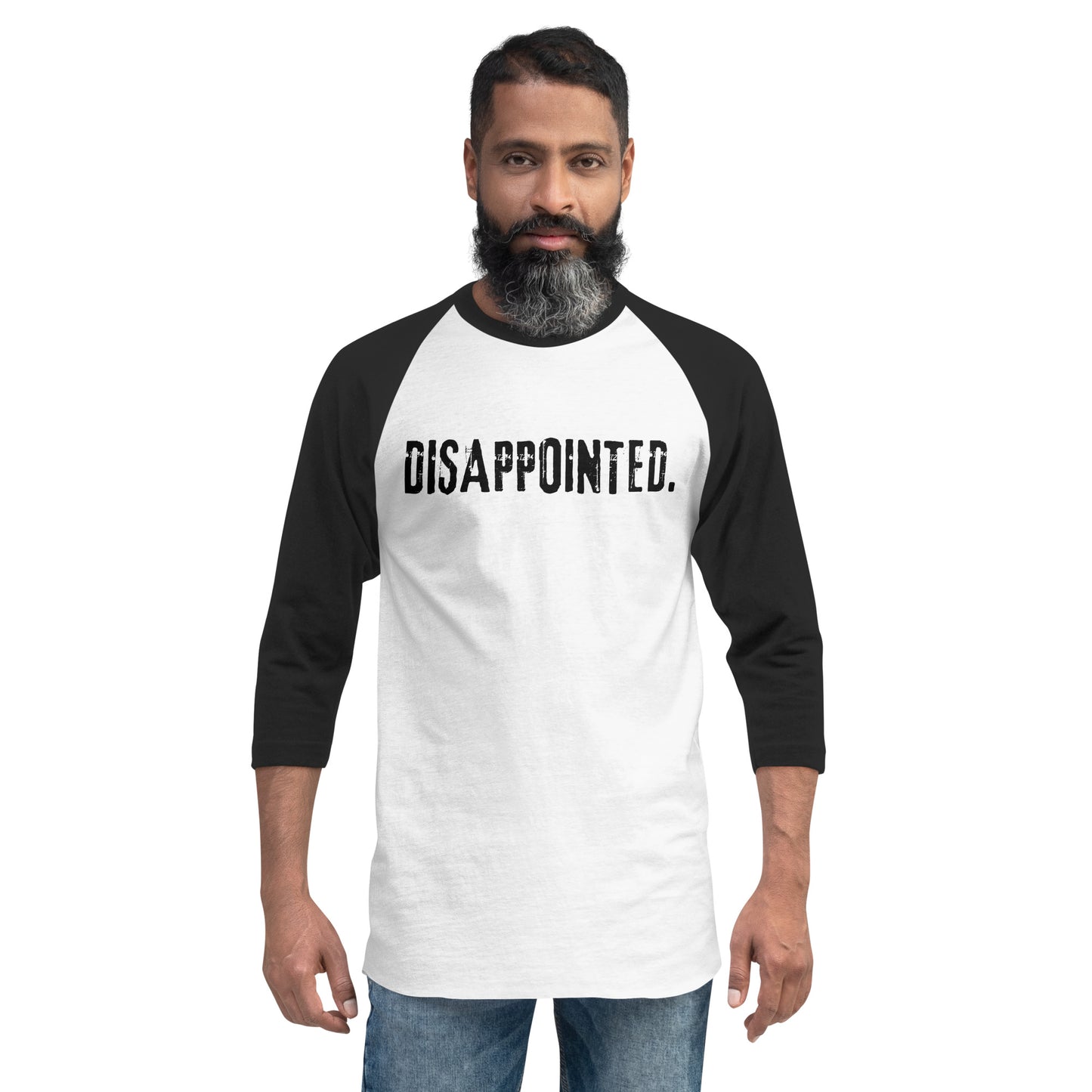 Disappointed - 3/4 sleeve raglan shirt