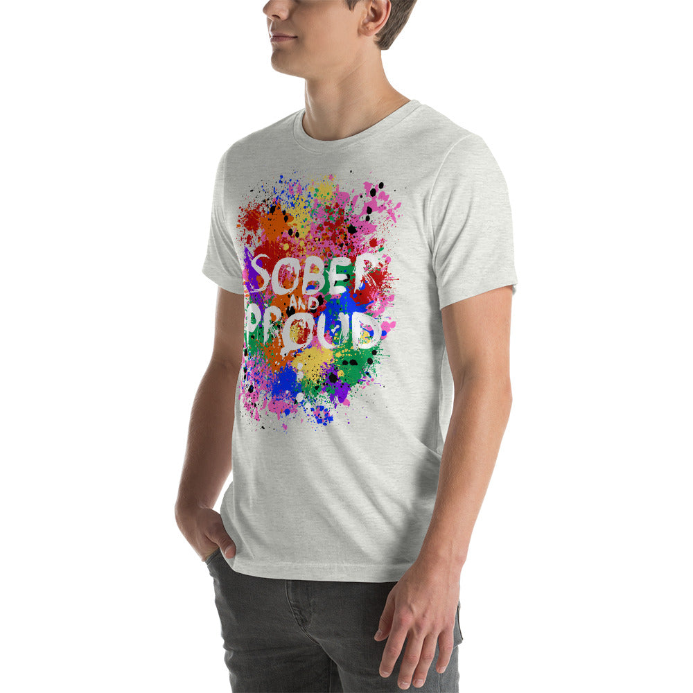 Sober and Proud - crew neck t-shirt