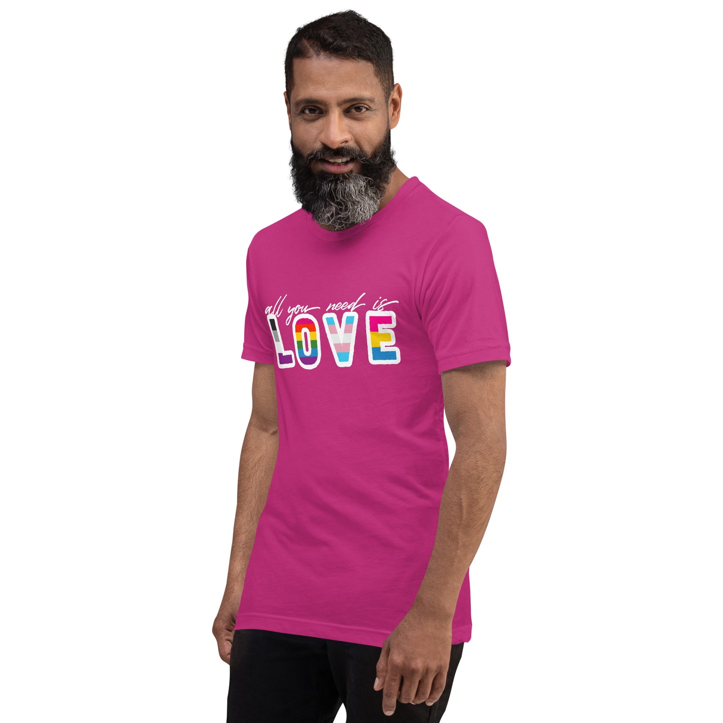 Love Is All You Need - crew neck t-shirt