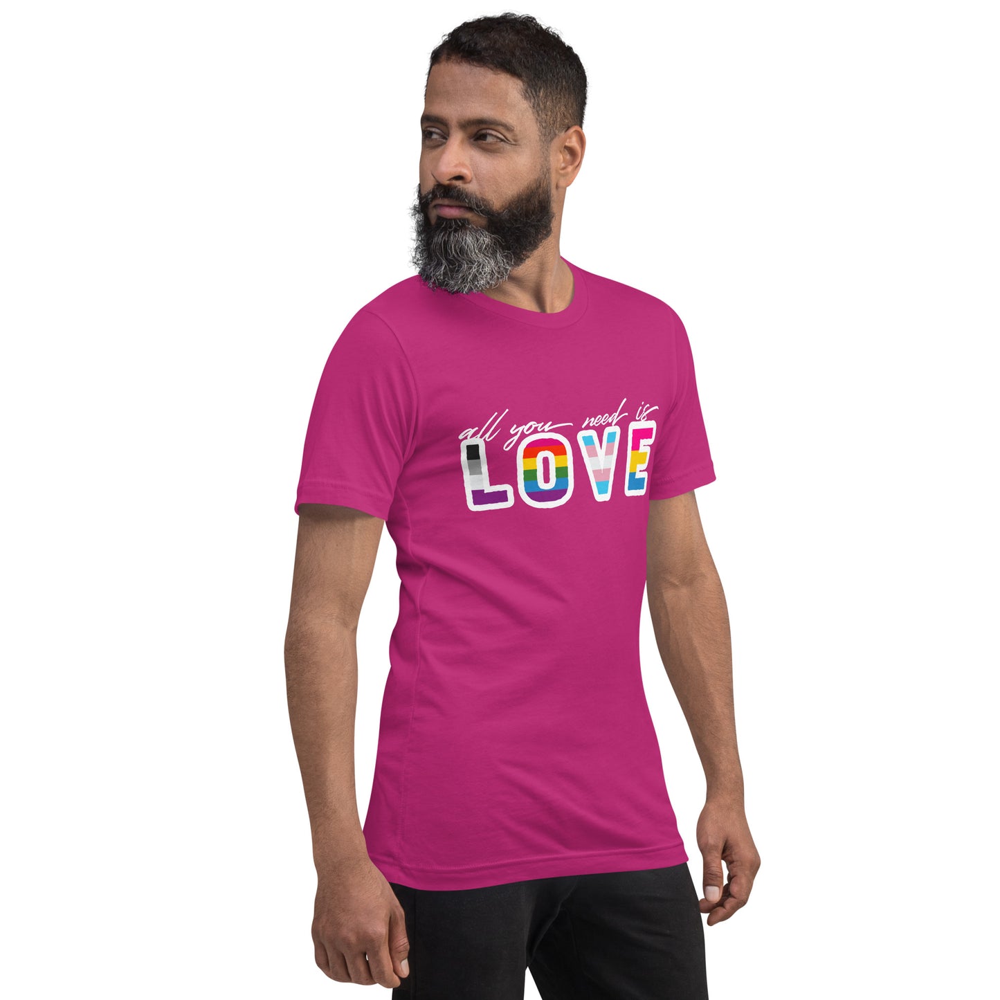 Love Is All You Need - crew neck t-shirt