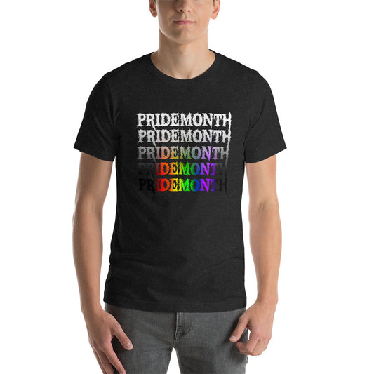 Pride Month Demon - Unisex t-shirt