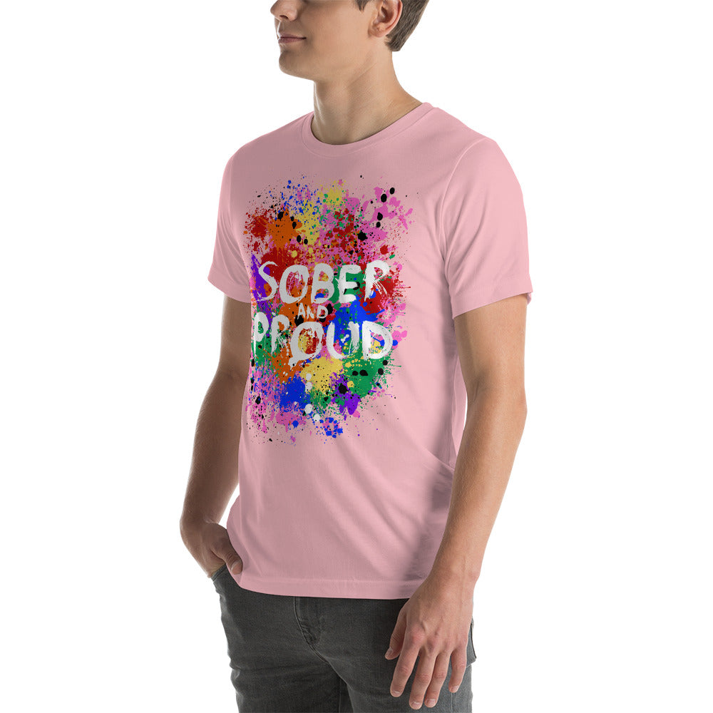 Sober and Proud - crew neck t-shirt