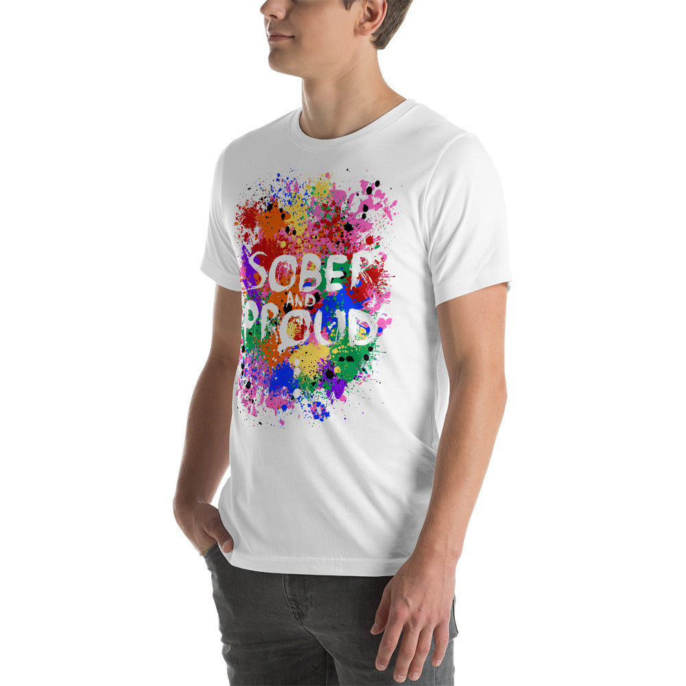 Sober and Proud - crew neck t-shirt