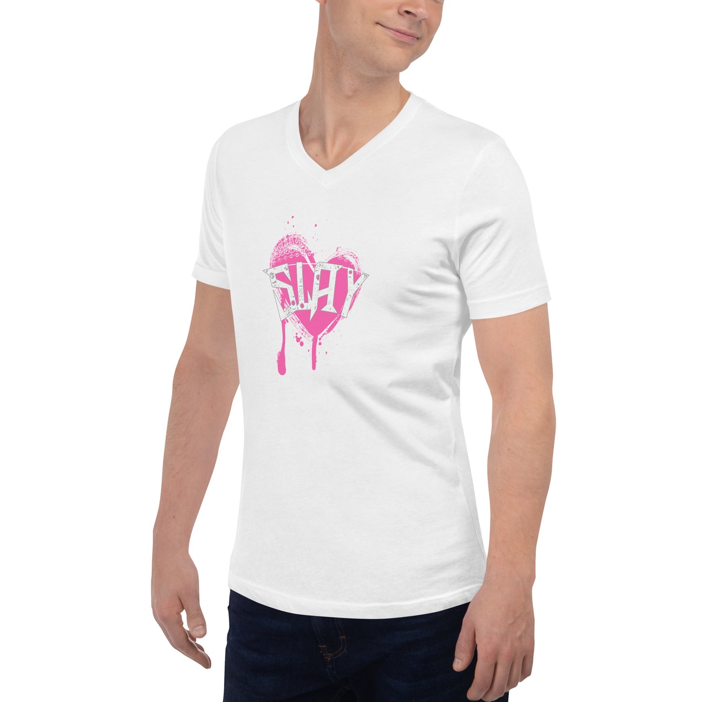 Slay Crown - Unisex Short Sleeve V-Neck T-Shirt