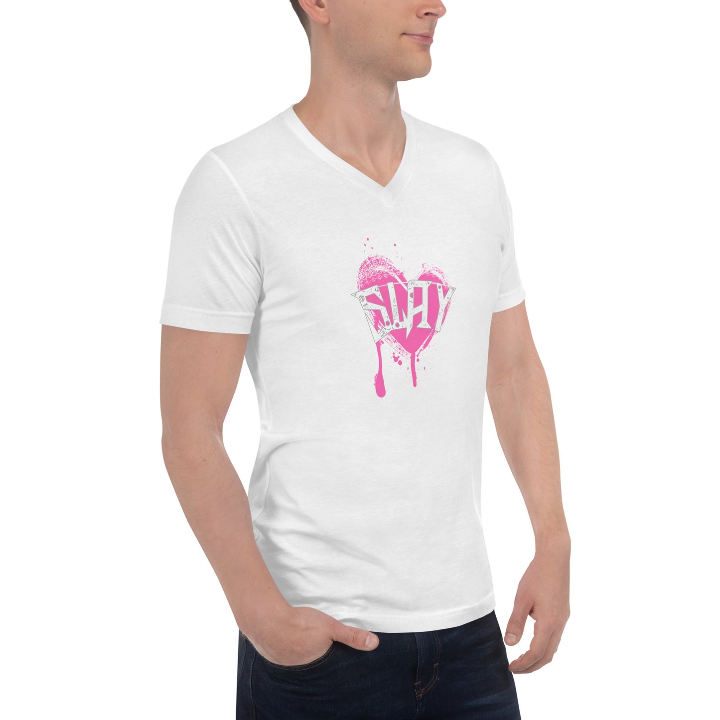 Slay Crown - Unisex Short Sleeve V-Neck T-Shirt