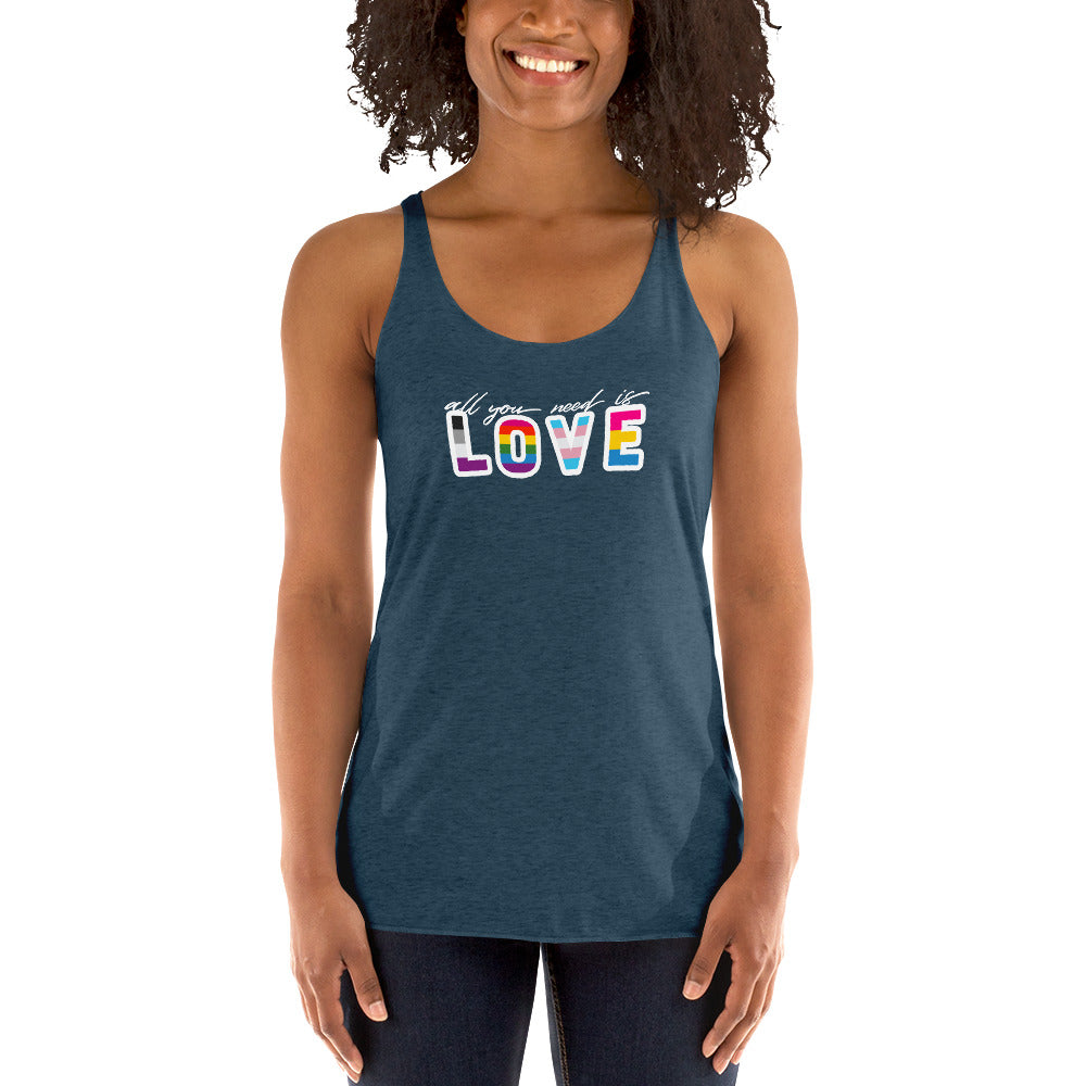 Love is All You Need - Women's Racerback Tank