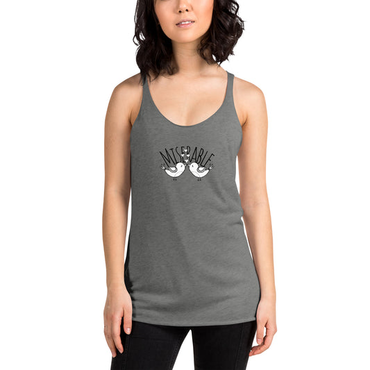 Miserable Love Birds - Women's Racerback Tank