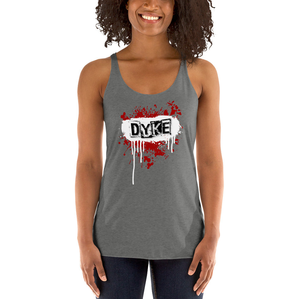 Dyke Punk - Women's Racerback Tank