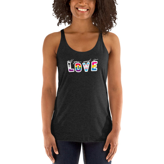 Love is All You Need - Women's Racerback Tank