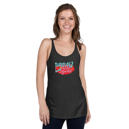 Welcome To The Gay Agenda - Women's Racerback Tank