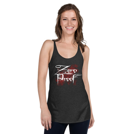 Zero Proof Red Mist - Women's Racerback Tank