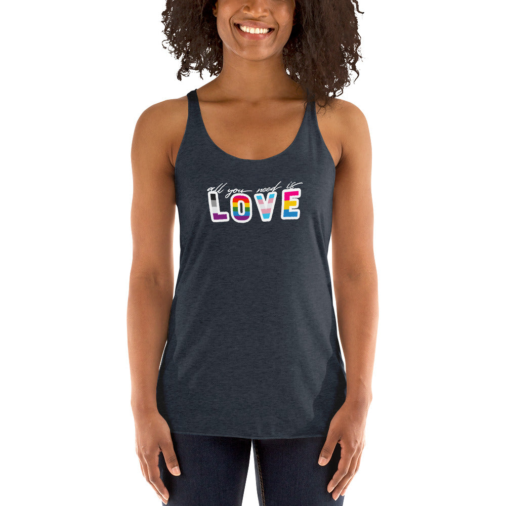 Love is All You Need - Women's Racerback Tank