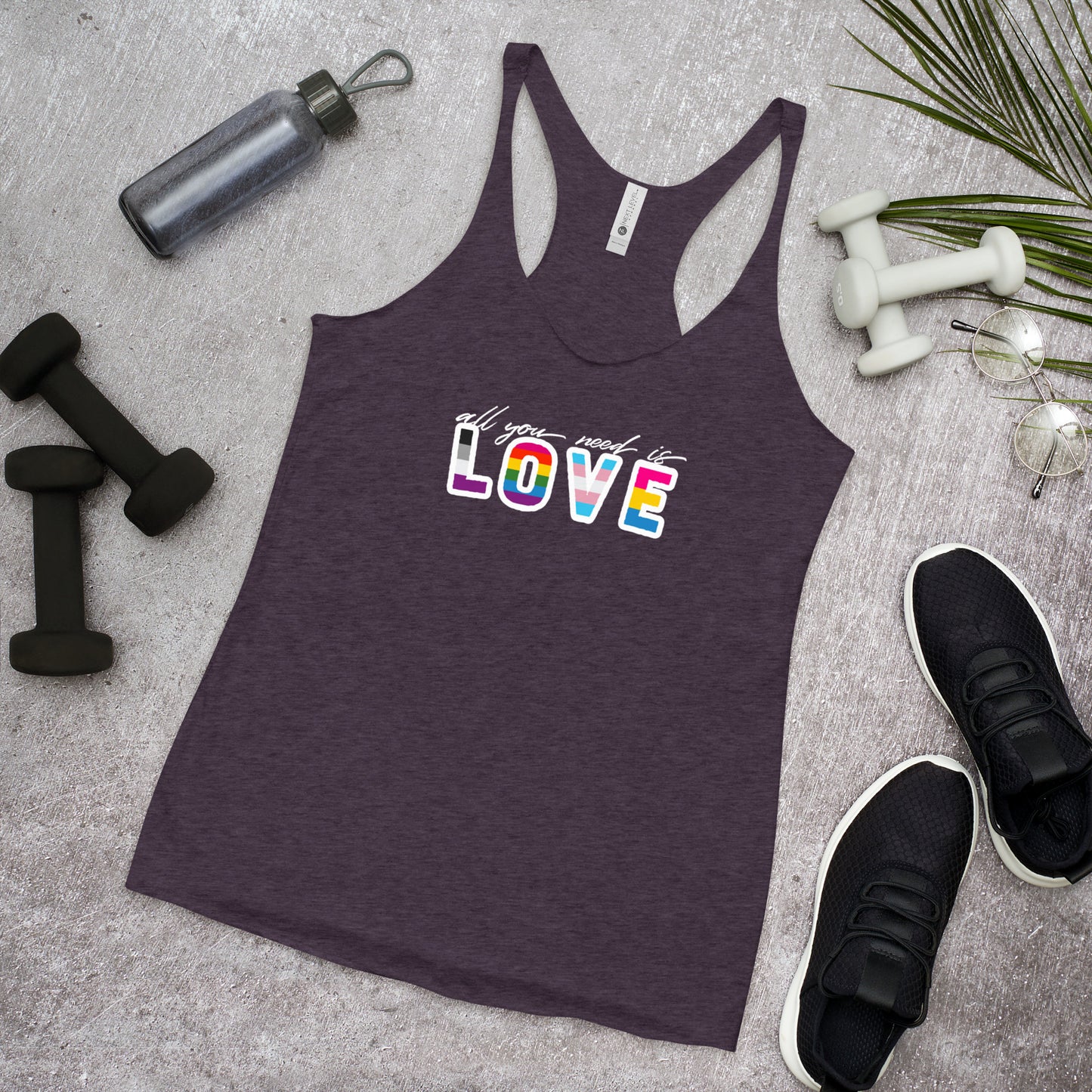 Love is All You Need - Women's Racerback Tank