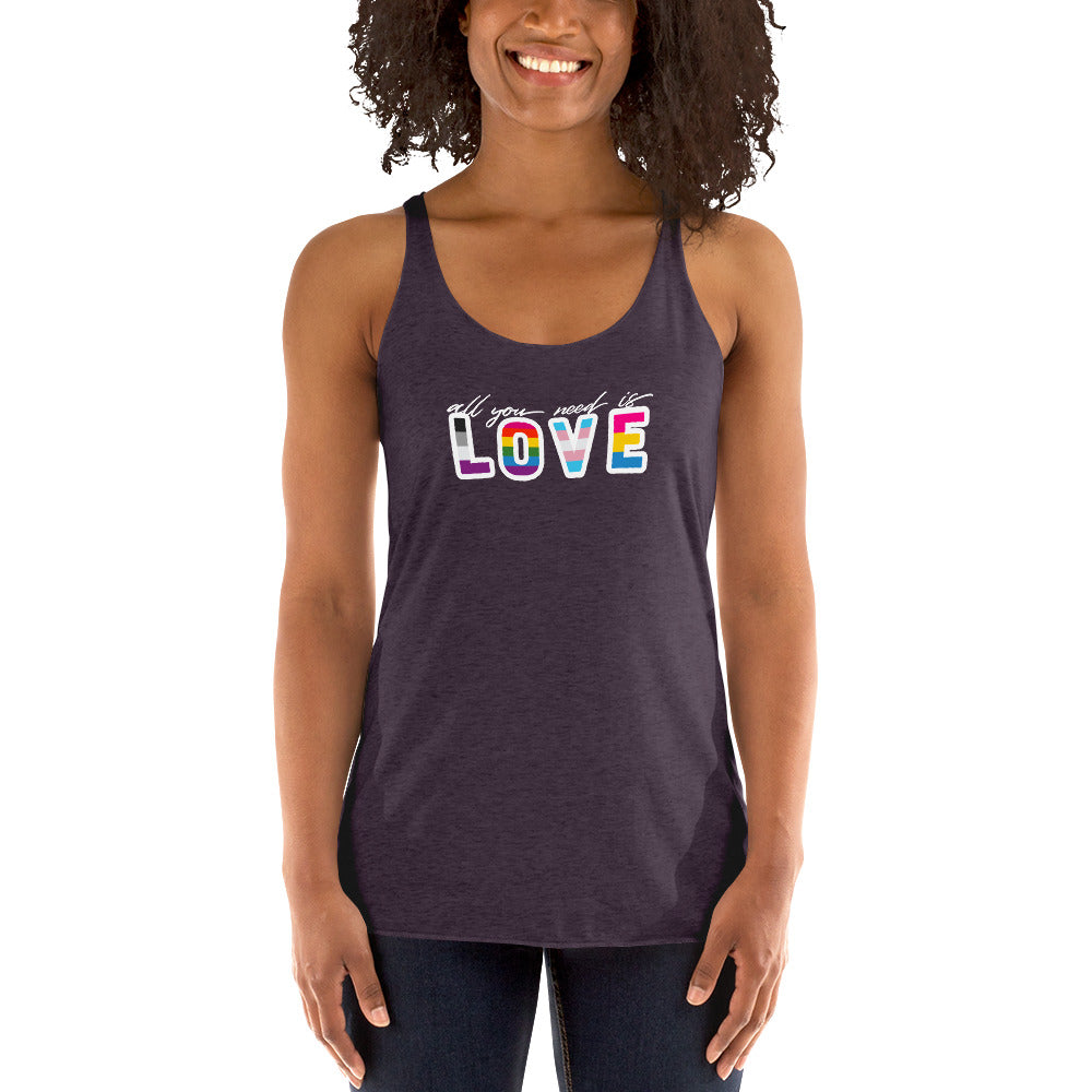 Love is All You Need - Women's Racerback Tank