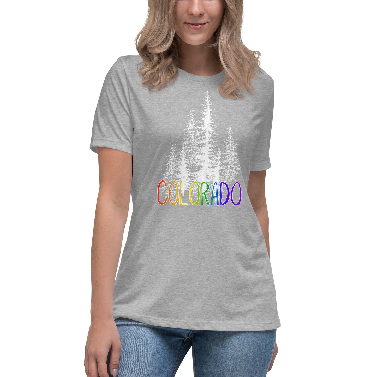 Colorado Pride Forest - Women's Relaxed T-Shirt