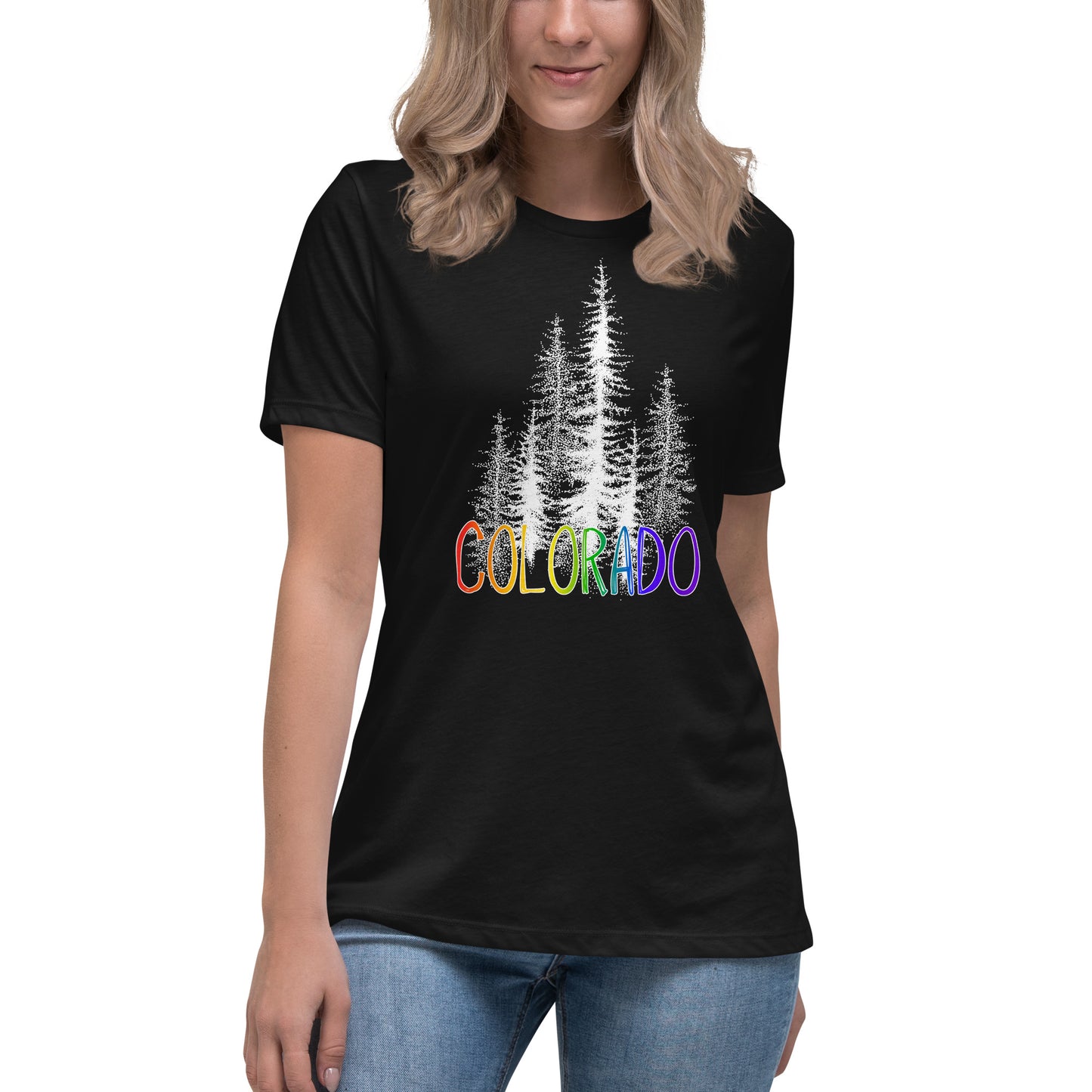 Colorado Pride Forest - Women's Relaxed T-Shirt