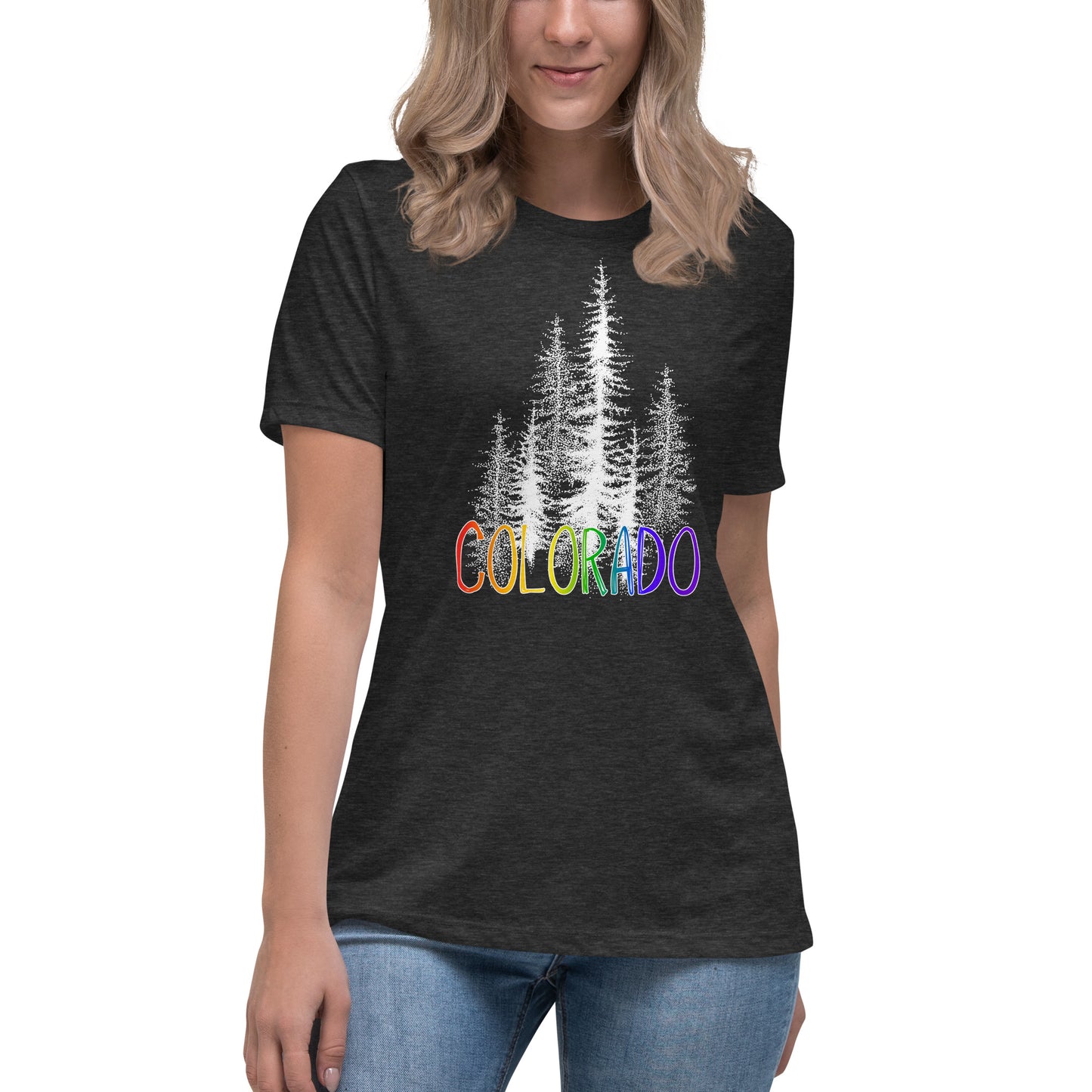 Colorado Pride Forest - Women's Relaxed T-Shirt