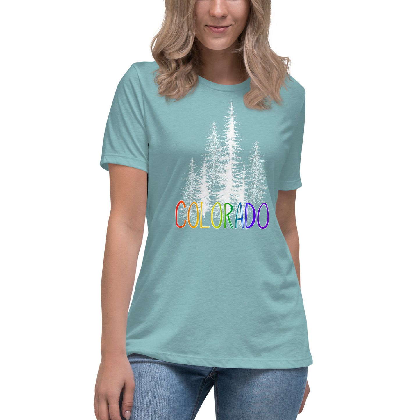 Colorado Pride Forest - Women's Relaxed T-Shirt
