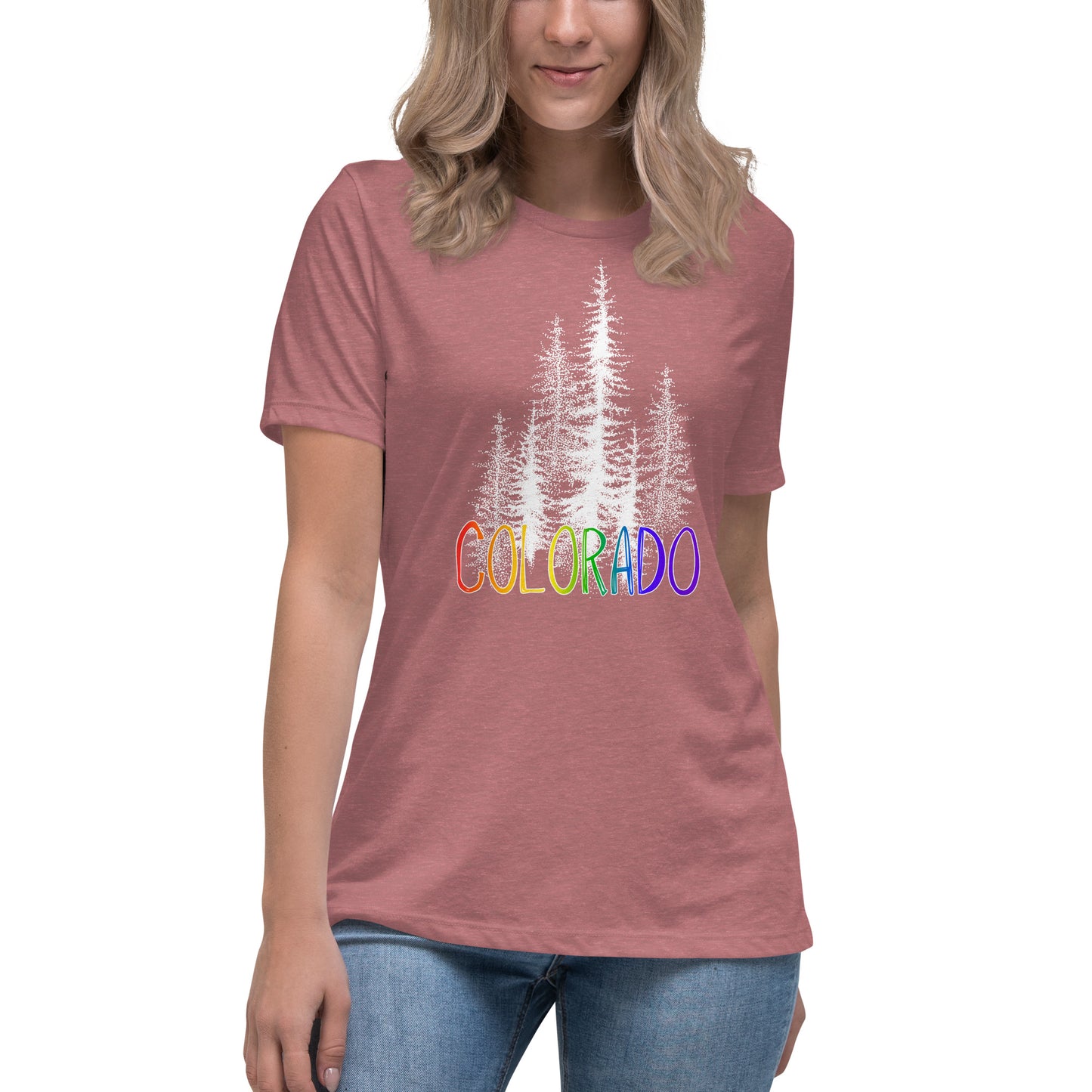 Colorado Pride Forest - Women's Relaxed T-Shirt