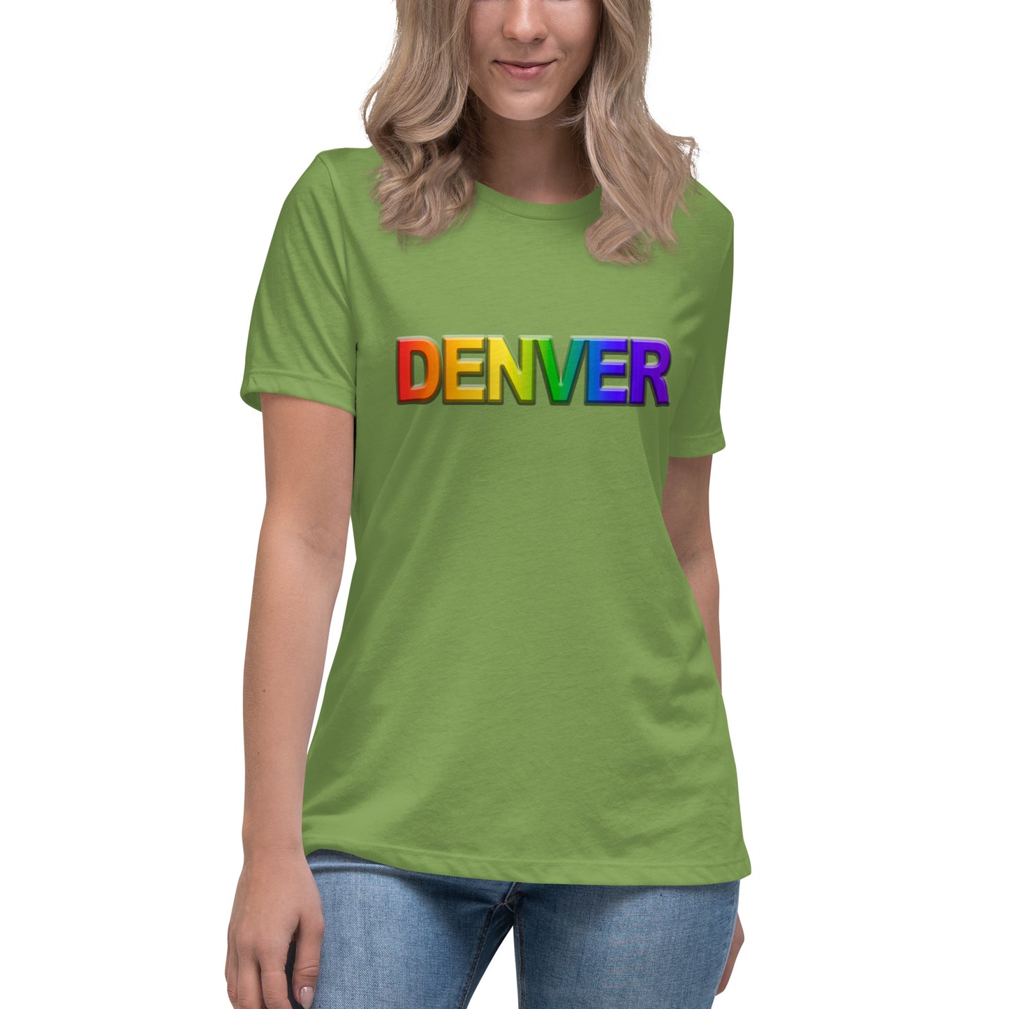Denver Pride Rainbow - Women's Relaxed T-Shirt