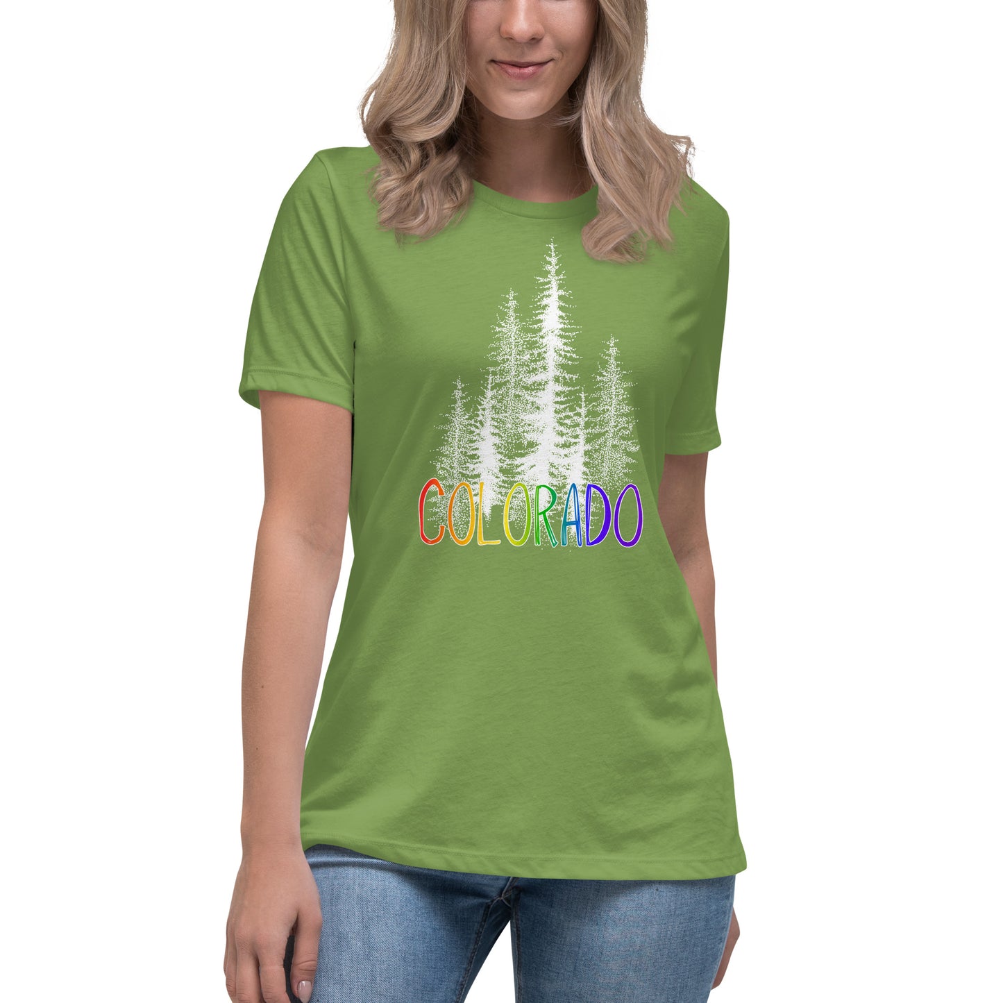 Colorado Pride Forest - Women's Relaxed T-Shirt