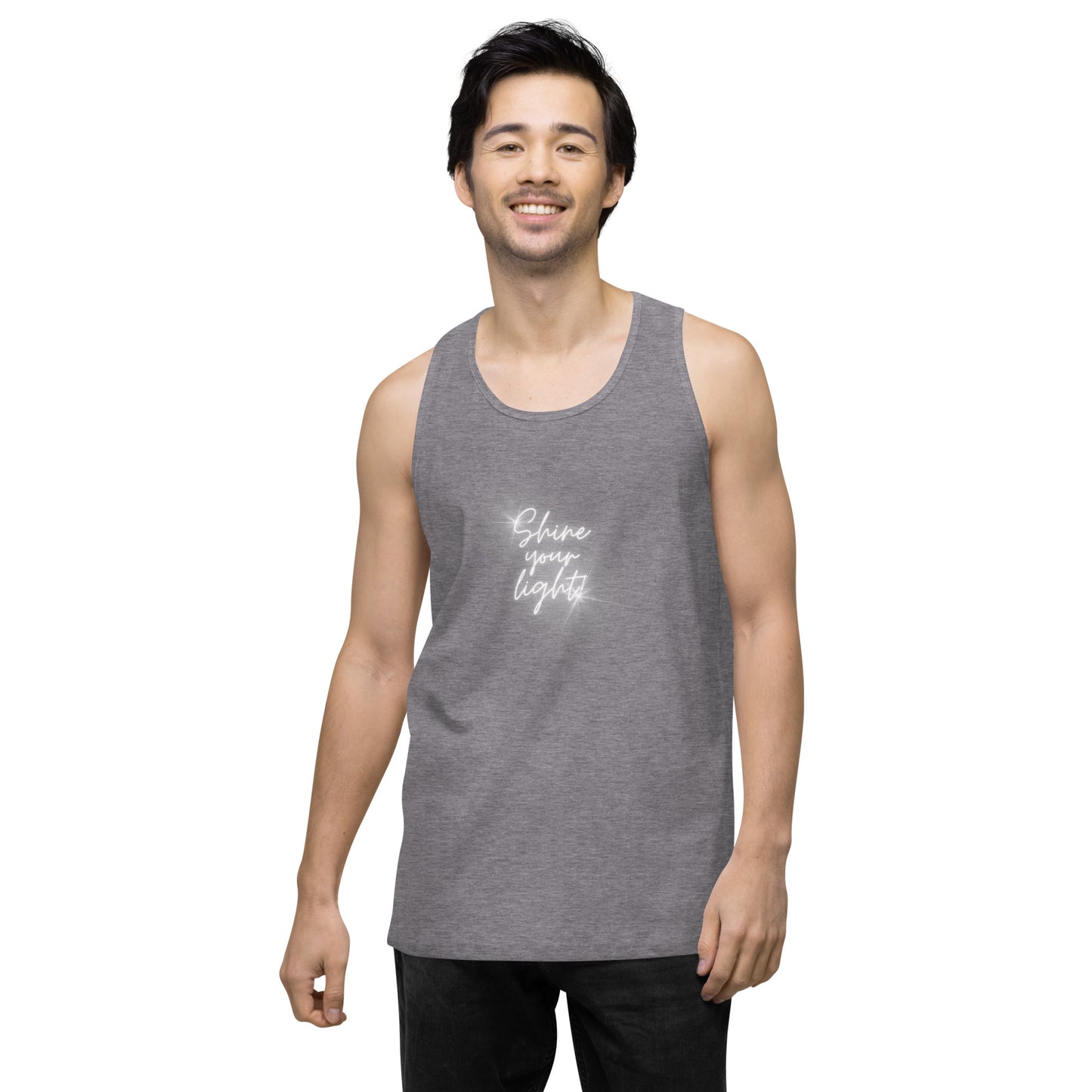 Shine Your Light - Unisex premium tank top