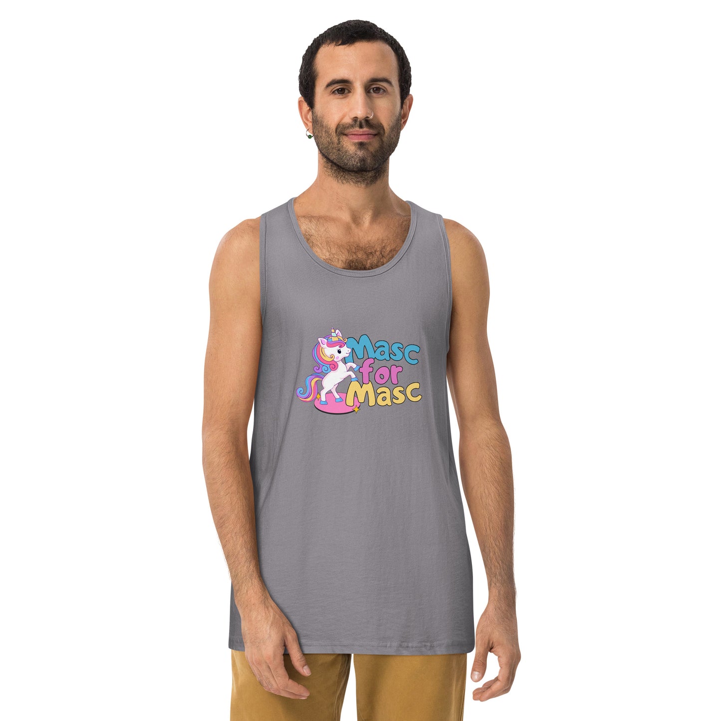 Masc for Masc - premium tank top