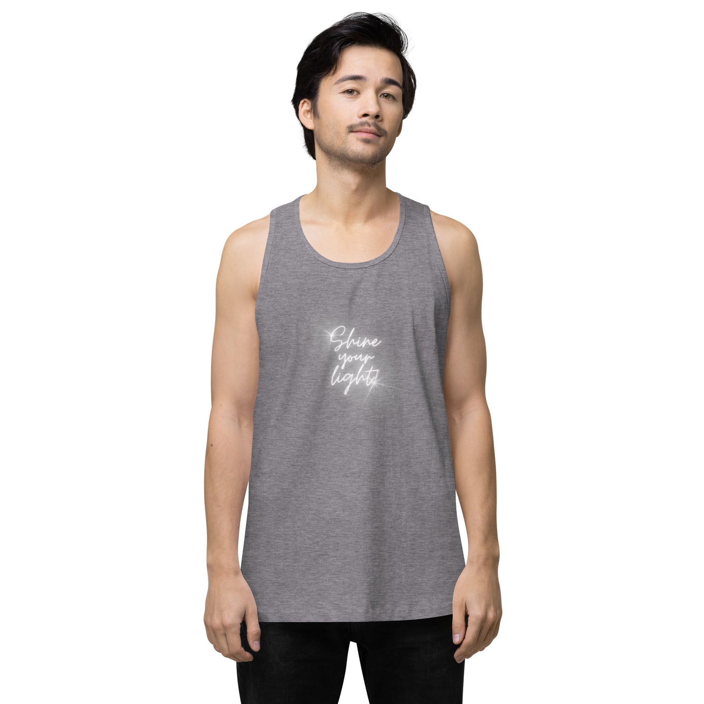 Shine Your Light - Unisex premium tank top