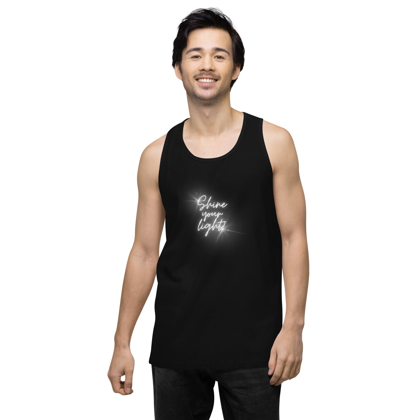 Shine Your Light - Unisex premium tank top