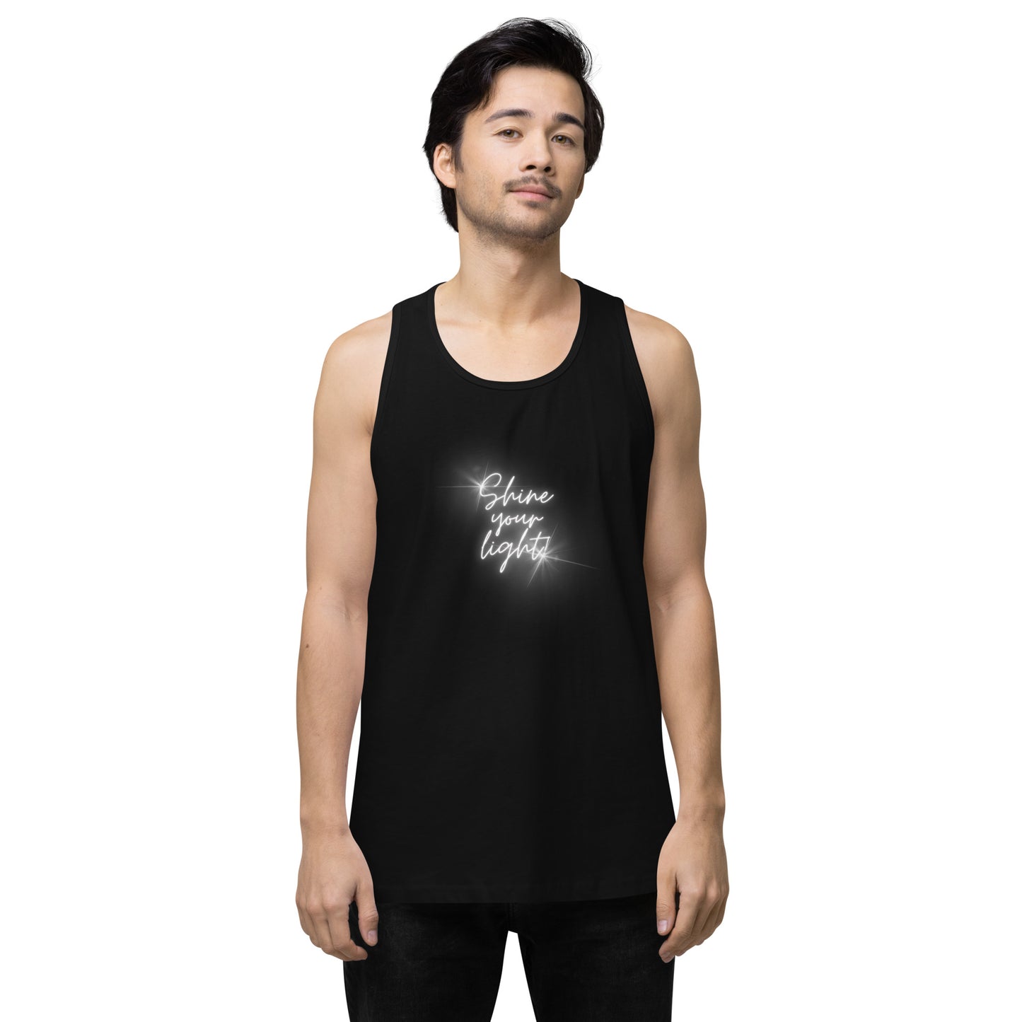 Shine Your Light - Unisex premium tank top