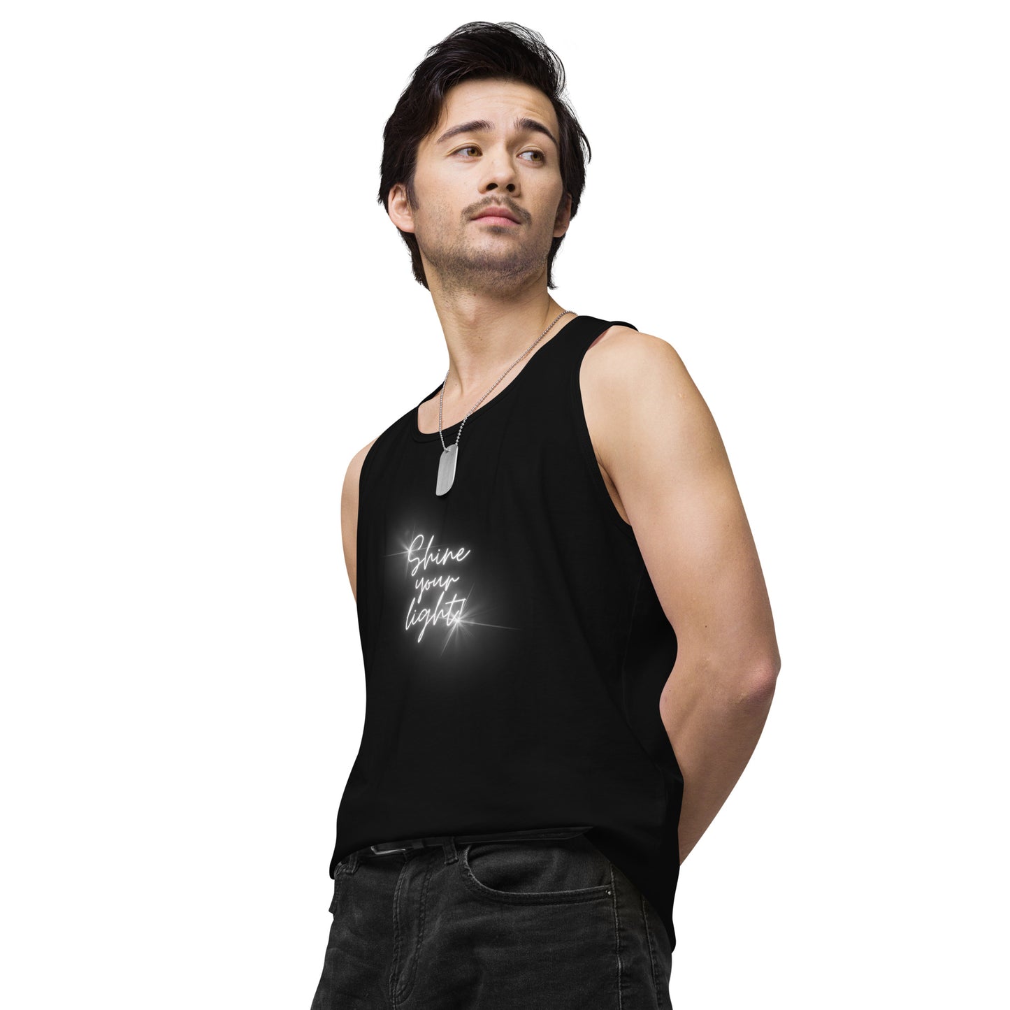 Shine Your Light - Unisex premium tank top