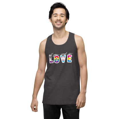 Love Is All You Need - premium tank top