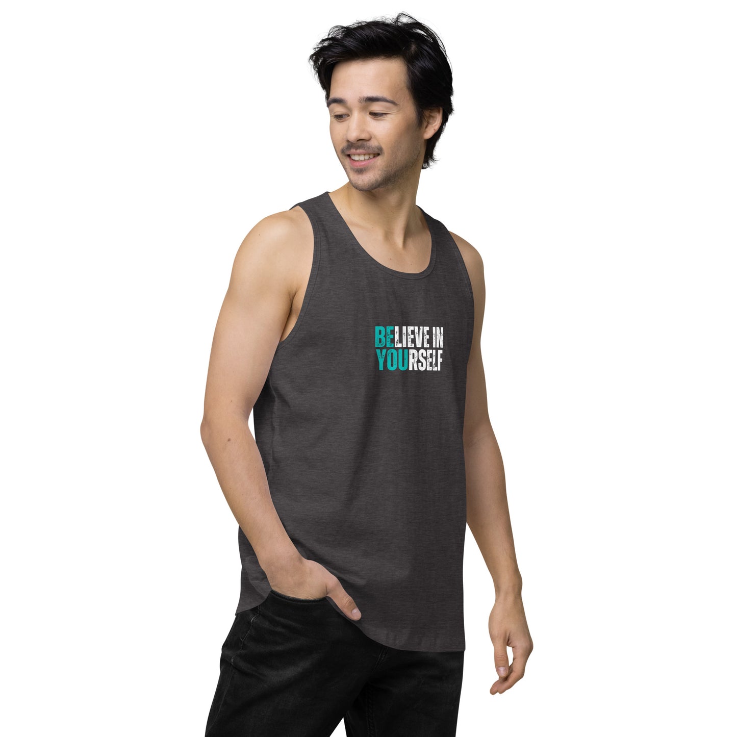 Believe in YOUrself - Unisex premium tank top